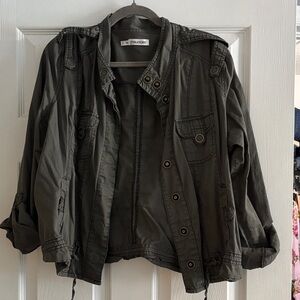 Maurices Olive Utility Jacket